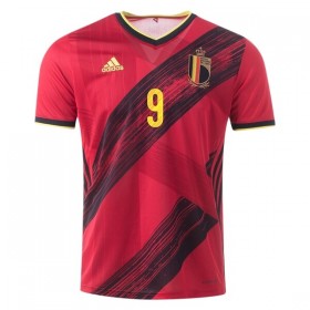 Fußballtrikots Belgien Romelu Lukaku 9 Euro 2020 Kurzarm Heimtrikotsatz kaufen